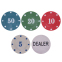 Набор для покера в пластиковом кейсе SP-Sport 100S-2A 100 фишек 2