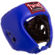 Шлем боксерский открытый кожаный TWINS HGL8 S-XL цвета в ассортименте 0
