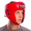 Шлем боксерский открытый кожаный TWINS HGL8 S-XL цвета в ассортименте 8
