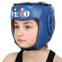 Шлем боксерский профессиональный кожаный AIBA VELO 3080 S-XL красный 10