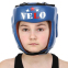 Шлем боксерский профессиональный кожаный AIBA VELO 3080 S-XL красный 11