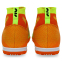 Сороконожки футбольные ZOOM 220104-3 размер 40-45 оранжевый-черный-салатовый 5