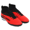 Сороконожки футбольные ZOOM 221212-2 размер 40-45 черный-красный 3