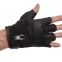 Перчатки для кроссфита и воркаута кожаные SP-Sport SPIDER WorkOut BC-169 L-XL черный 3