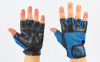 Перчатки для кроссфита и воркаута кожаные Zelart WorkOut ZG-3602 XS-XL черный 2