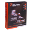 Роликовые коньки раздвижные Zelart Z-2924 размер 28-42 серый-оранжевый 11