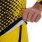 Костюм компрессионный мужской рашгард лонгслив и штаны Domino TC210-KC210-19 S-2XL черный-желтый 4