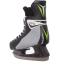 Коньки хоккейные Z-2061 размер 39-45 черный-белый-салатовый 2