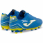 Бутсы футбольные детские Joma TOLEDO TOJS2604FG размер 31-37 синий-желтый 4