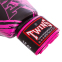 Перчатки боксерские кожаные TWINS FBGV-TW2PK 10-12 унций черный-розовый 1