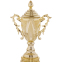 Кубок спортивный с ручками и крышкой SP-Sport REWARD HB4112C высота 37см золотой 1