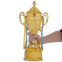 Кубок спортивный с ручками и крышкой SP-Sport CARVED QY078B высота 44см золотой 2
