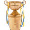 Кубок спортивный с крышкой и чашей SP-Sport CUP C-1505B высота 50см золотой 1