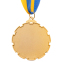 Медаль спортивна зі стрічкою SP-Sport PREMIER C-6861 золото, срібло, бронза 1