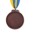 Медаль спортивна зі стрічкою SP-Sport FORCE C-6863 золото, срібло, бронза 6