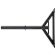 Гриф шестигранный Zelart TA-3646 длина 0,225 м диаметр 28мм вес 27кг 3