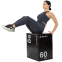 Бокс плиометрический тумба для кроссфита Плиобокс Wood Plyo box Zelart TA-4774-1 1шт 60см черный 12