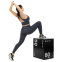 Бокс плиометрический тумба для кроссфита Плиобокс Wood Plyo box Zelart TA-4774-1 1шт 60см черный 15