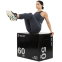 Бокс плиометрический тумба для кроссфита Плиобокс Wood Plyo box Zelart TA-4774-2 1шт 75см черный 11