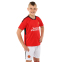 Форма футбольная детская с символикой футбольного клуба MANCHESTER UNITED домашняя 2024 SP-Planeta CO-6216 6-14 лет красный-белый 3