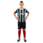 Форма футбольная детская с символикой футбольного клуба MANCHESTER UNITED гостевая 2024 SP-Planeta CO-6217 6-14 лет черный-белый 1