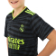 Форма футбольна дитяча із символікою футбольного клубу REAL MADRID гостьова 2024 SP-Planeta CO-6249 6-14 років сірий-чорний 6