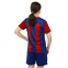 Форма футбольна дитяча із символікою футбольного клубу BARCELONA домашня 2024 SP-Planeta CO-6254 6-14 років червоний-синій 2