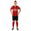 Форма футбольная детская с символикой футбольного клуба AC MILAN домашняя 2024 SP-Planeta CO-6263 6-14 лет красный-черный 4