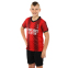 Форма футбольна дитяча із символікою футбольного клубу AC MILAN домашня 2024 SP-Planeta CO-6263 6-14 років червоний-чорний 5