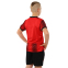 Форма футбольная детская с символикой футбольного клуба AC MILAN домашняя 2024 SP-Planeta CO-6263 6-14 лет красный-черный 7
