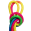 Скакалка для художественной гимнастики Lingo C-6270 3м цвета в ассортименте 0