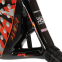 Ракетка для падел-тенісу Padel ODEAR POWER ROUND BT-6583 чорний-помаранчевий 4