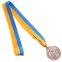 Медаль спортивна зі стрічкою SP-Sport Біг C-7014 золото, срібло, бронза 4