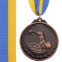 Медаль спортивна зі стрічкою SP-Sport Плавання C-7015 золото, срібло, бронза 5