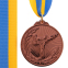 Медаль спортивная с лентой SP-Sport Карате C-7016 золото, серебро, бронза 6