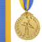 Медаль спортивная с лентой SP-Sport Бильярд C-7017 золото, серебро, бронза 0