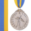 Медаль спортивная с лентой SP-Sport Бильярд C-7017 золото, серебро, бронза 3