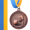 Медаль спортивна зі стрічкою SP-Sport Баскетбол C-7019 золото, срібло, бронза 5
