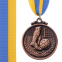 Медаль спортивна зі стрічкою SP-Sport Футбол C-7025 золото, срібло, бронза 5