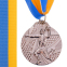 Медаль спортивна зі стрічкою SP-Sport Гандбол C-7022 золото, срібло, бронза 3
