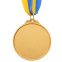 Медаль спортивна зі стрічкою двокольорова SP-Sport Футбол C-7030 золото, срібло, бронза 1
