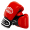 Перчатки боксерские профессиональные на липучке кожаные ФБУ BOXER Profi BO-2001 10-12унций цвета в ассортименте 3