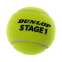 Мяч для большого тенниса DUNLOP STAGE 1 GREEN DL601338 3шт салатовый 2