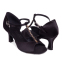 Взуття для бальних танців жіноче Латина Zelart OB-2047-BK розмір 35-40 чорний 1