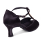Взуття для бальних танців жіноче Латина Zelart OB-2047-BK розмір 35-40 чорний 2