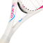 Ракетка для великого тенісу дитяча TELOON 3515-25 9-14років 25" білий-рожевий 5