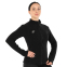 Кофта спортивна жіноча на блискавці  флісова Joma ALPES 902540-100 розмір S-XL чорний 0