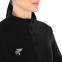 Кофта спортивна жіноча на блискавці  флісова Joma ALPES 902540-100 розмір S-XL чорний 5