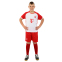 Форма футбольна дитяча із символікою футбольного клубу BAYERN MUNCHEN домашня 2024 SP-Planeta CO-6321 6-14 років червоний-білий 1