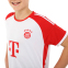 Форма футбольная детская с символикой футбольного клуба BAYERN MUNCHEN домашняя 2024 SP-Planeta CO-6321 6-14 лет красный-белый 3